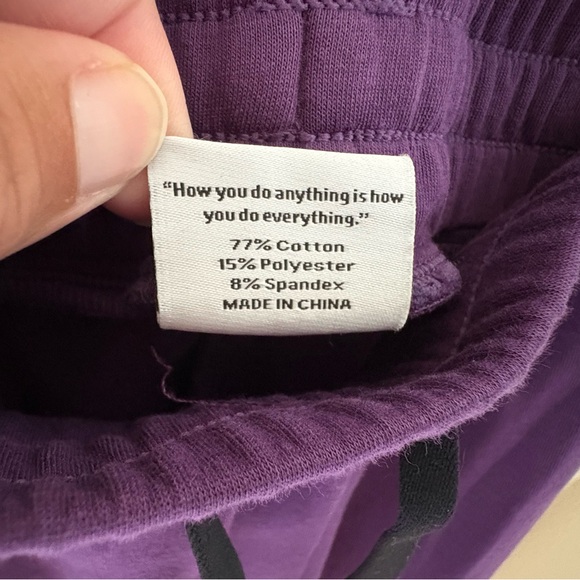 CVG Rest Day Sweatpants Purple Medium - Picture 7 of 9